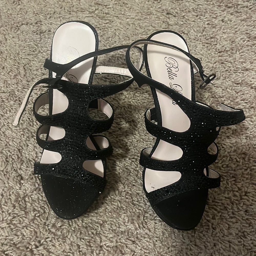 black heels